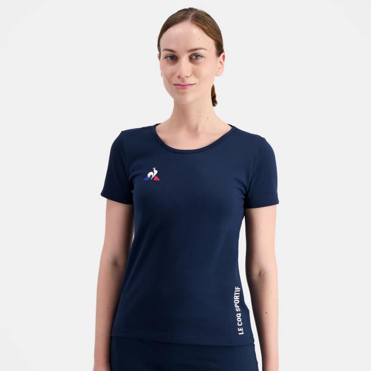 mujer Le Coq Sportif camiseta azul ropa RF4V609 RF4V609 Le Coq Sportif Argentina Zapatos Le Coq Sportif al por mayor Entrega rapida en Le Coq Sportif zapatillas